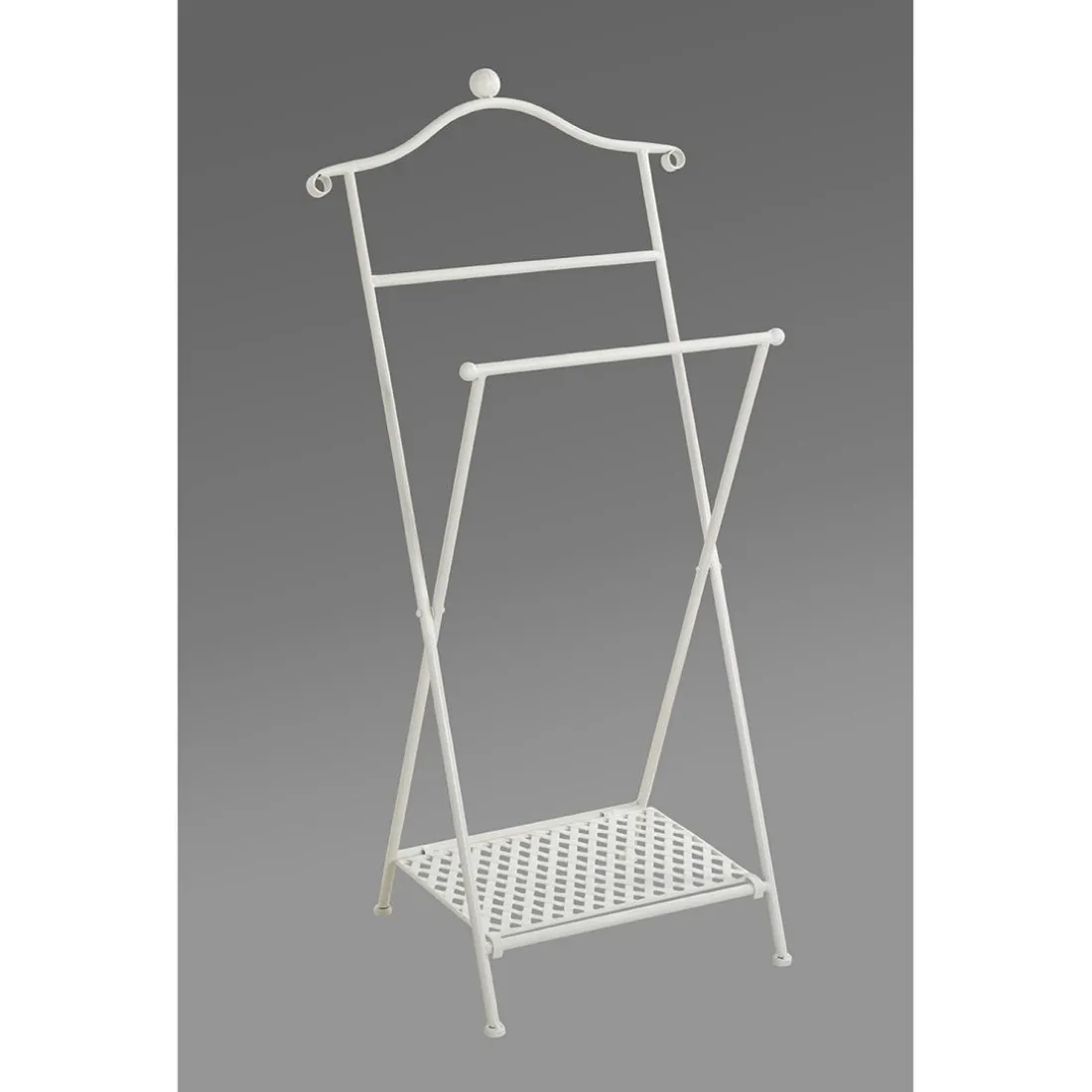 Valet de chambre blanc vintage