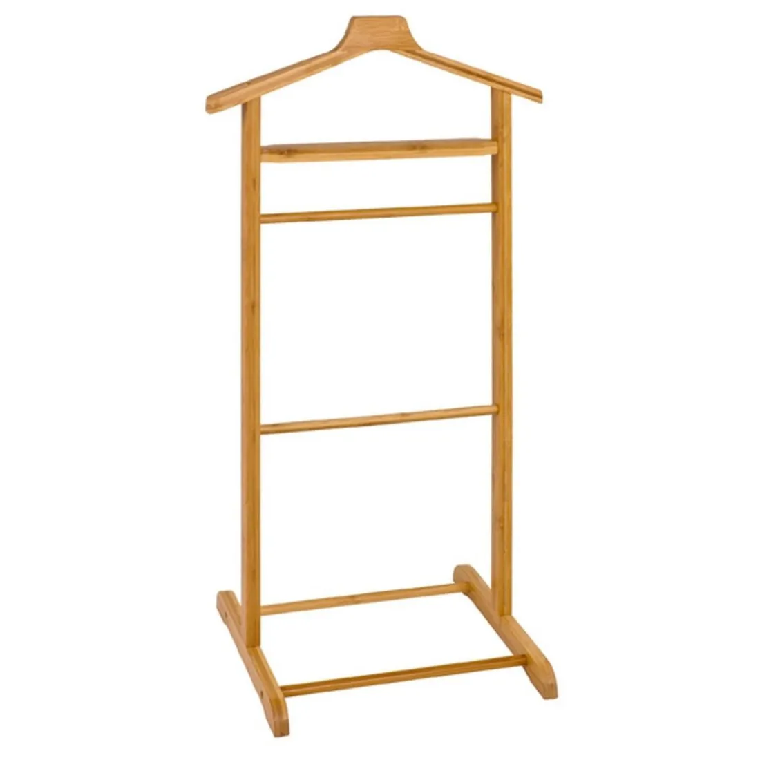 Valet de chambre bois massif bambou