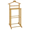 Valet de chambre deux rangées bois massif bambou