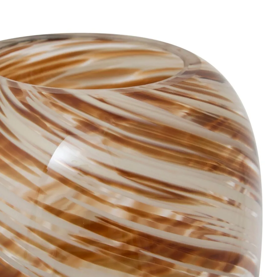 Vase Arvo Marron