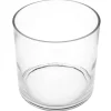 Vase cylindre verre H18 cm