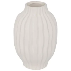 Vase strié
