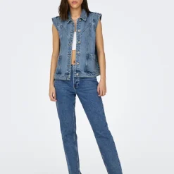 Vest en Jean sans manche ONLKENNEDY - Bleu Amy