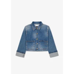 Veste ALESKA bleu en coton Rose