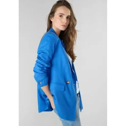 Veste BEKY bleu Mae en viscose