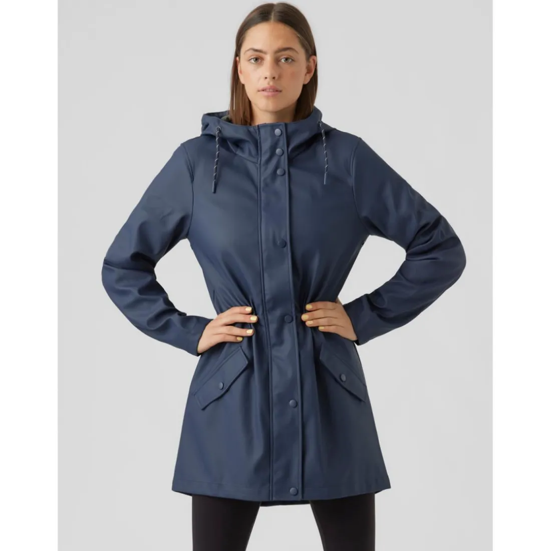 Veste capuche - Bleu