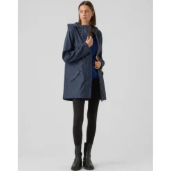 Veste capuche - Bleu