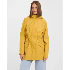 Veste Capuche Manches longues jaune Cara