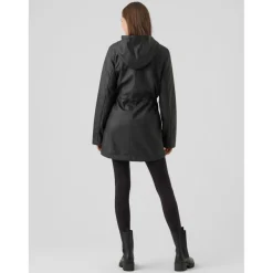 Veste Capuche Manches longues noir Mae