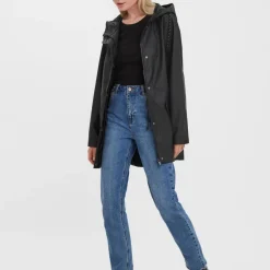 Veste Capuche Manches longues noir Zola