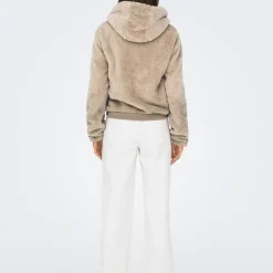 Veste court à fourrure Newanna - Beige Lila