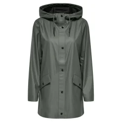 Veste de pluie capuche vert Mia