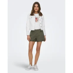 Veste en jean - Blanc