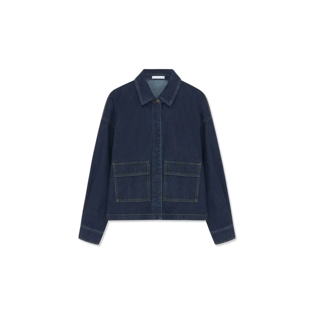 Veste en jean brut