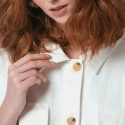 Veste en jean Marine