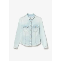 Veste en jeans Lilly bleu très clair