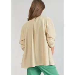 Veste kimono Sobrado doré jaune