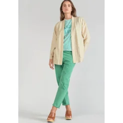 Veste kimono Sobrado doré jaune
