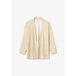 Veste kimono Sobrado doré jaune