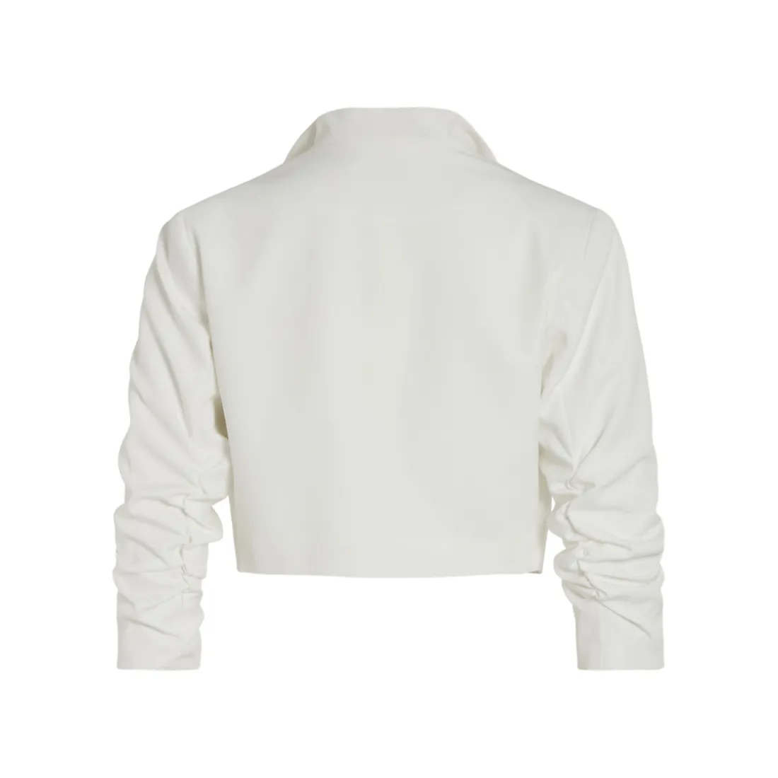Veste manches longues sans bouton blanc Ruby