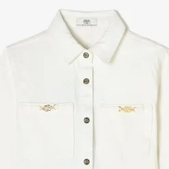 Veste MANUELA blanc Lou en coton