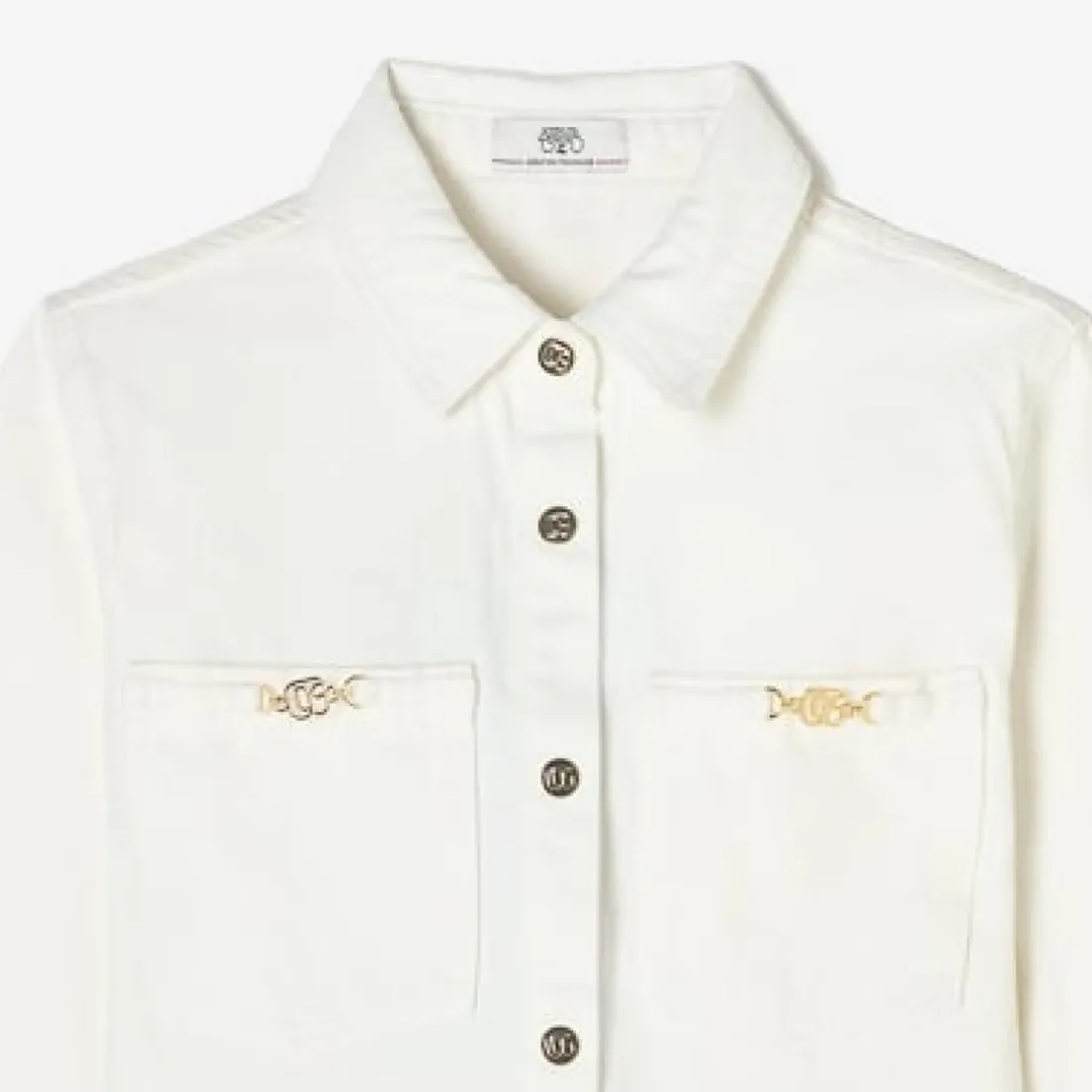 Veste MANUELA blanc Lou en coton
