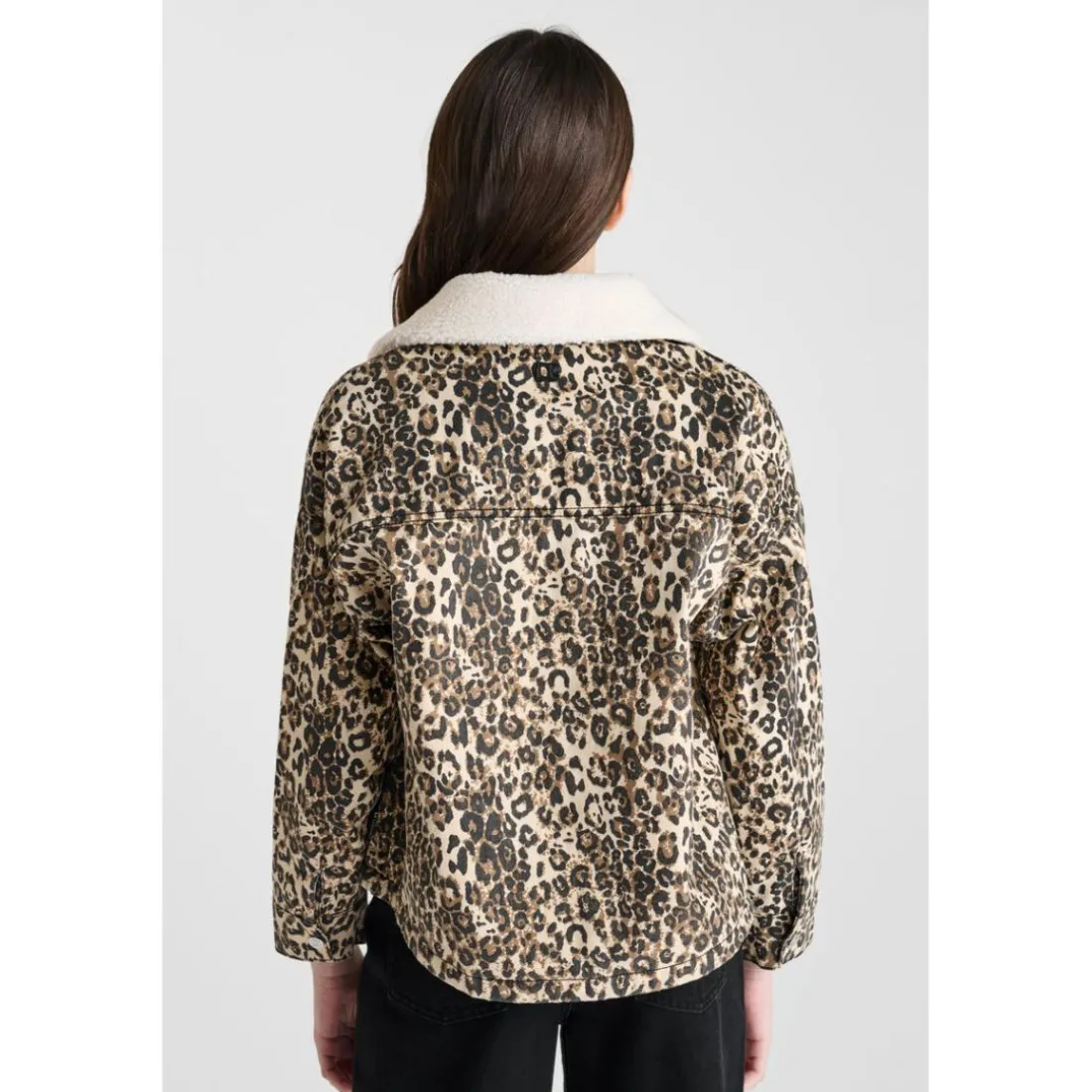 Veste marron Eve en coton