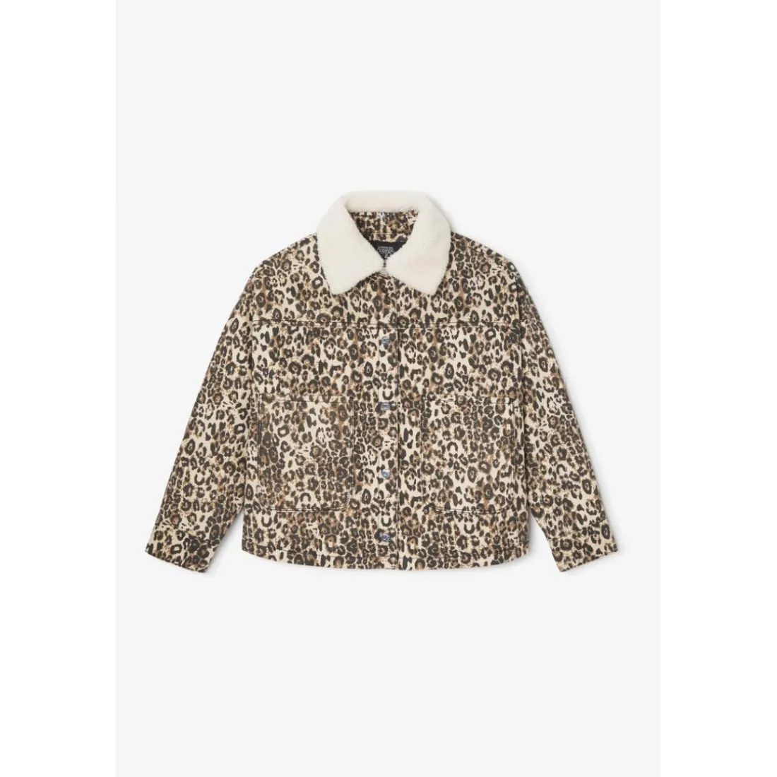 Veste marron Eve en coton