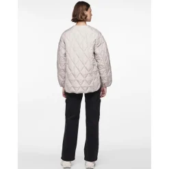 Veste matelassée gris