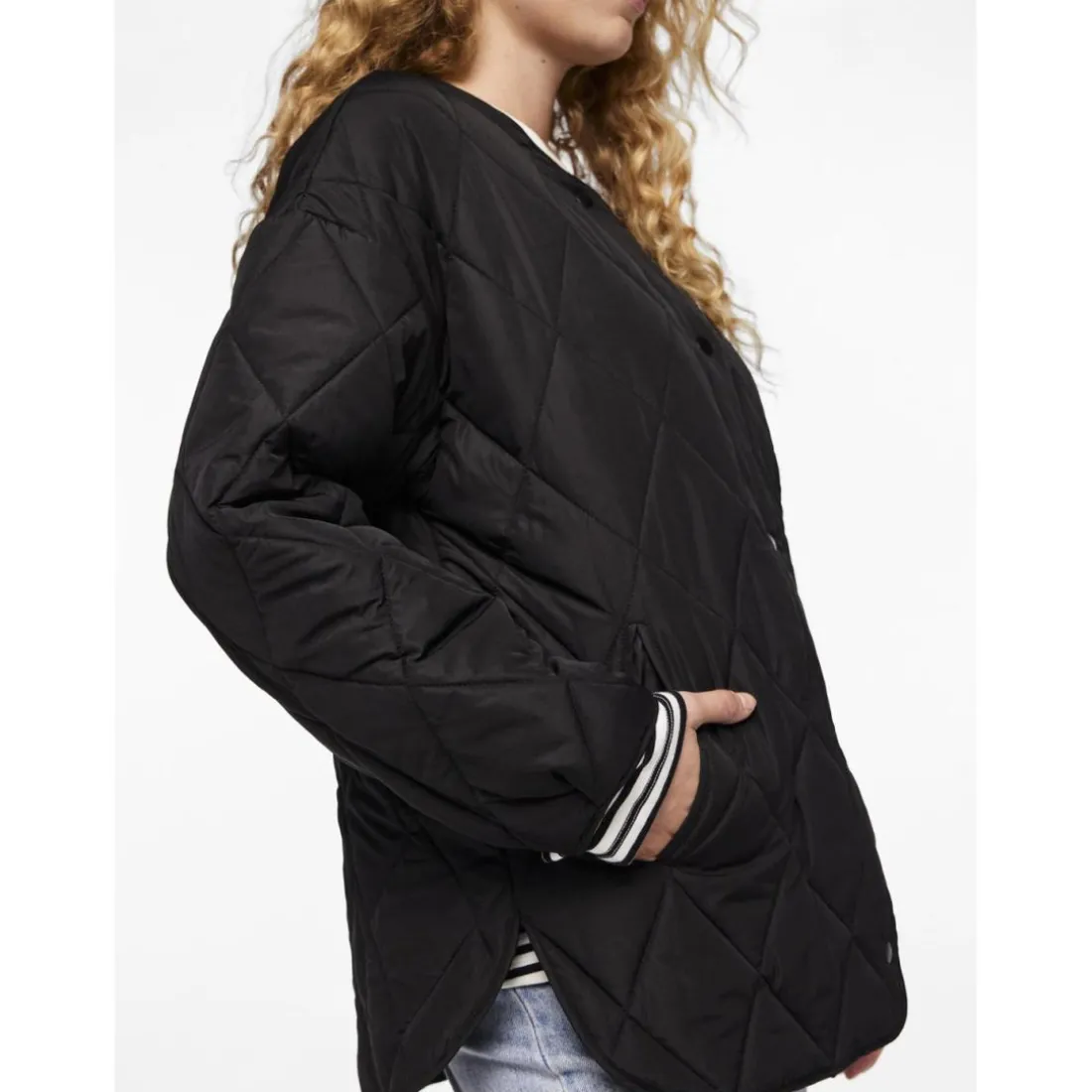 Veste matelassée noir