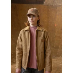 Veste RONBO marron Todd en coton