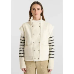 Veste sans manches blanc Uma