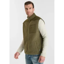 Veste sans manches ELSO kaki Lou