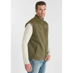 Veste sans manches ELSO kaki Lou