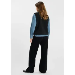 Veste sans manches GUDRU noir Wren