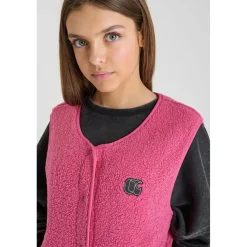 Veste sans manches rose Noémie Elle