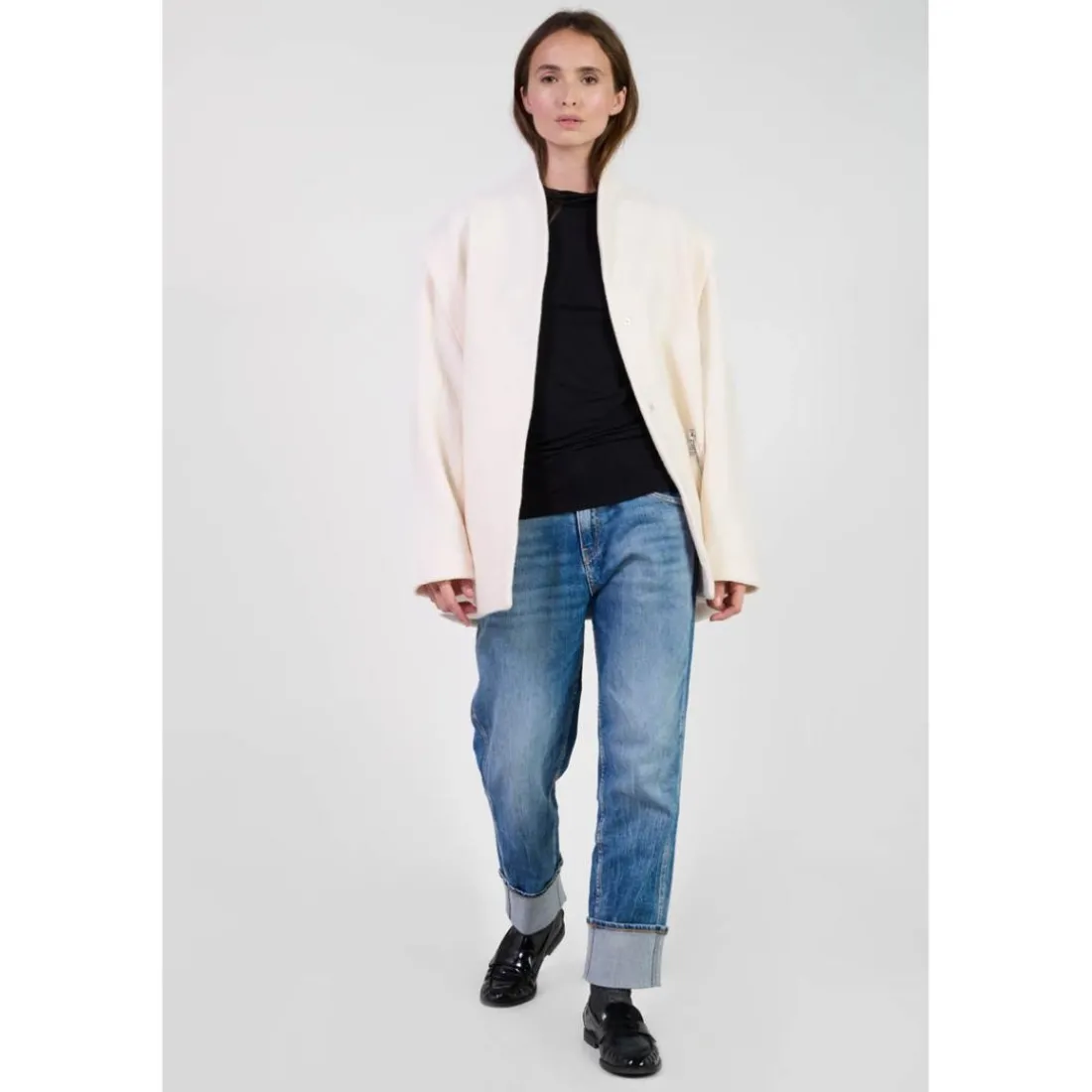 Veste SHINN blanc Tess