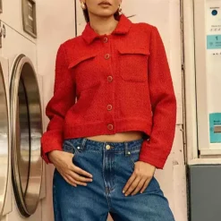 Veste VIRGINA rouge