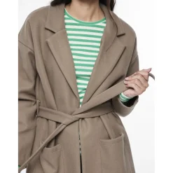 Veste-chemise marron