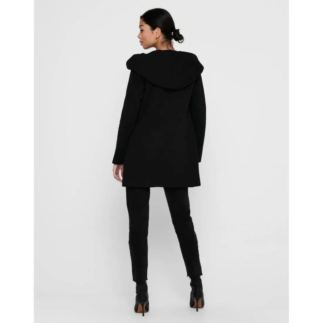 Vestes Capuche Manches longues noir