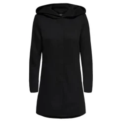 Vestes Capuche Manches longues noir
