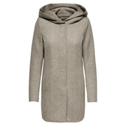 Vestes Capuche Manches longues marron Rhea