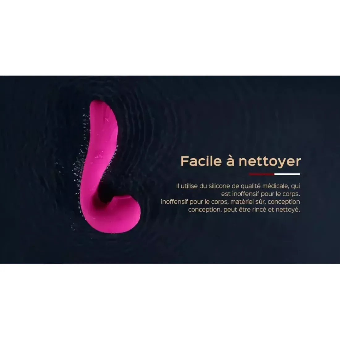 Vibromasseur 3 en 1
