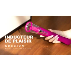 Vibromasseur 3 en 1