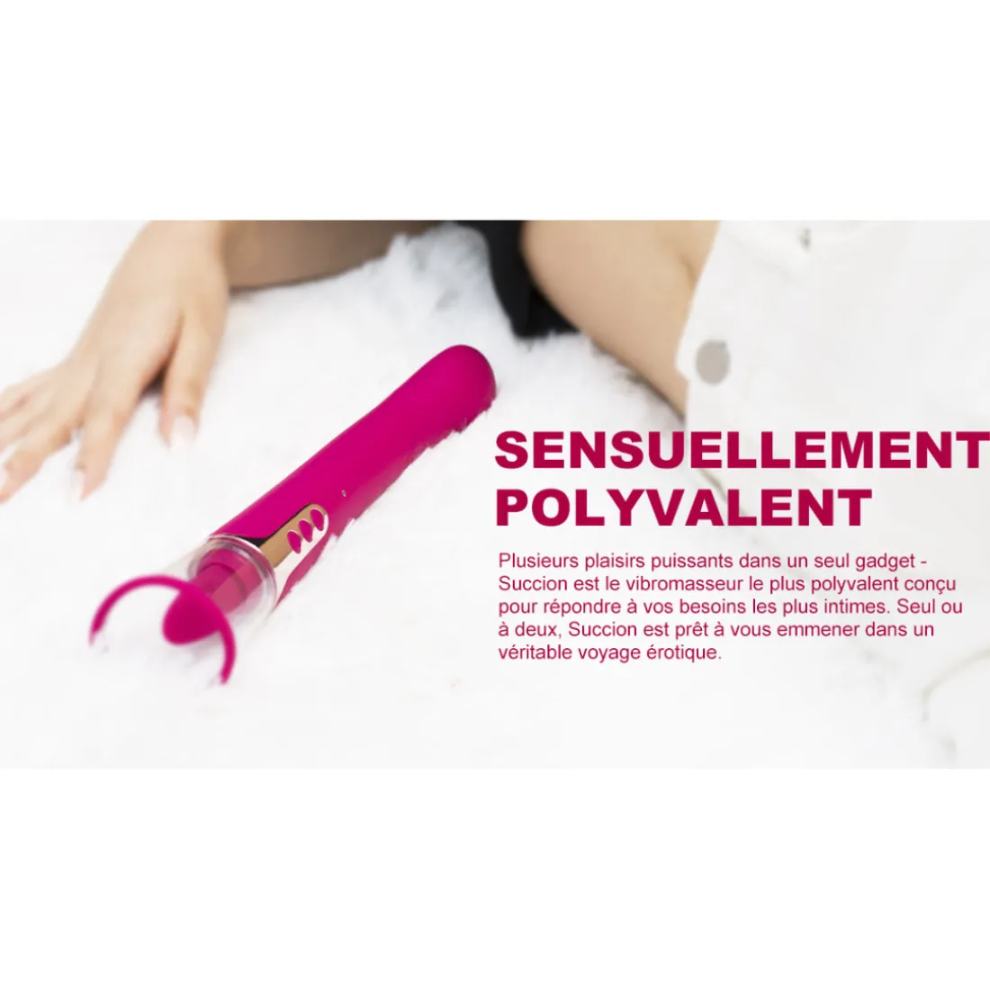 Vibromasseur 3 en 1
