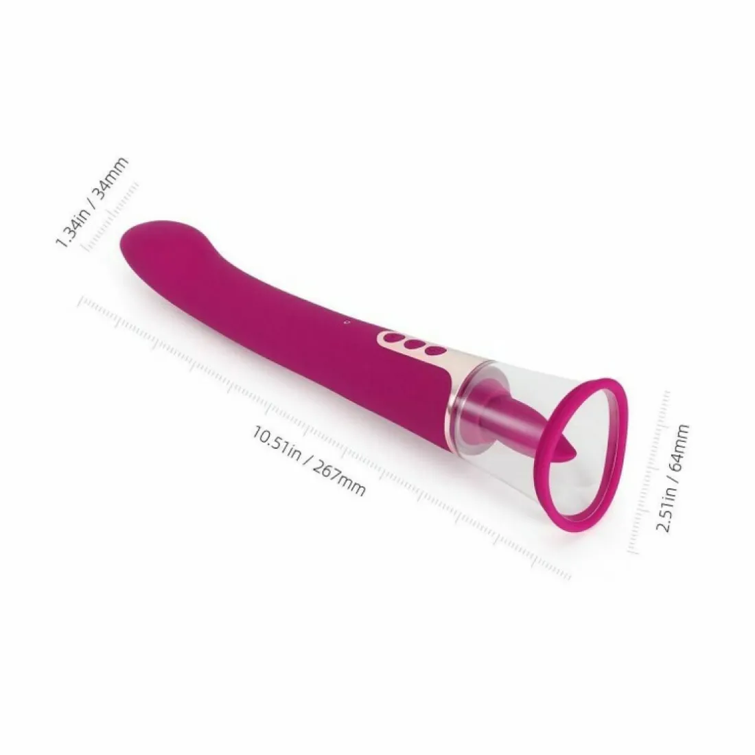 Vibromasseur 3 en 1