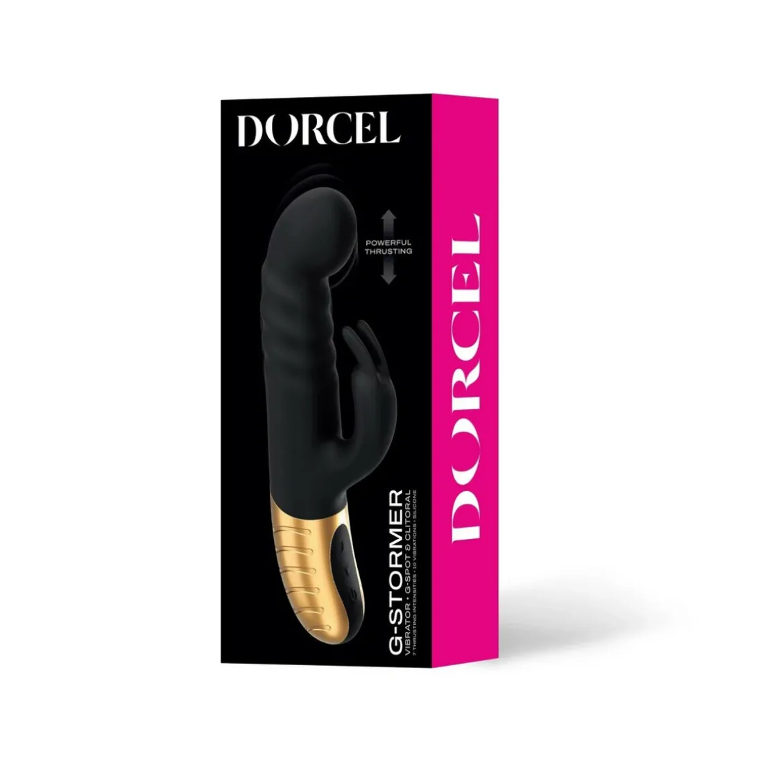 Vibromasseur G-STORMER - Noir Dorcel