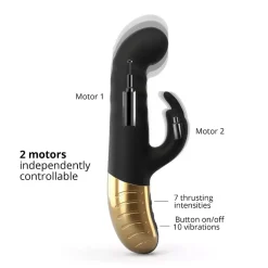 Vibromasseur G-STORMER - Noir Dorcel