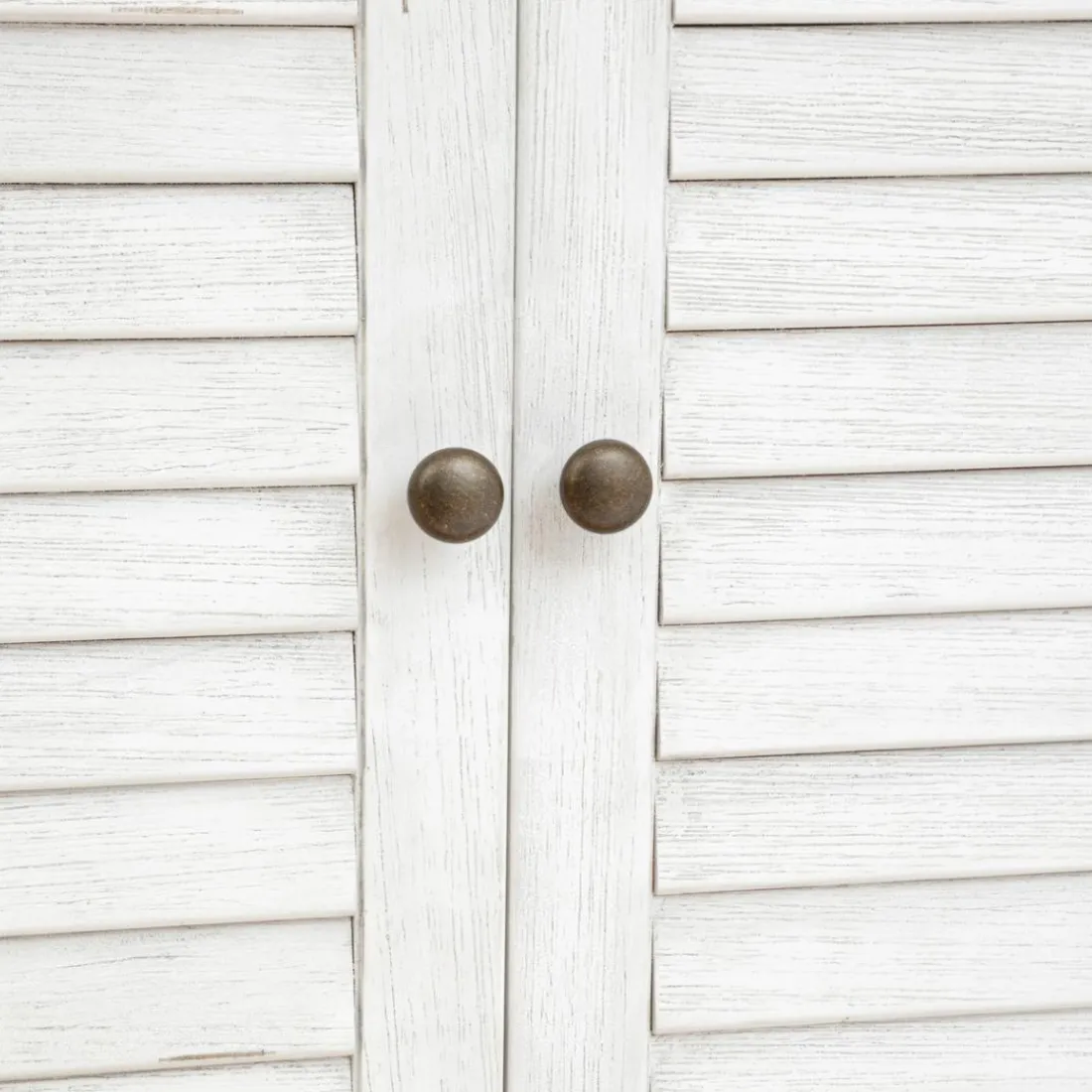Vitrine 4 portes OBLIA blanc