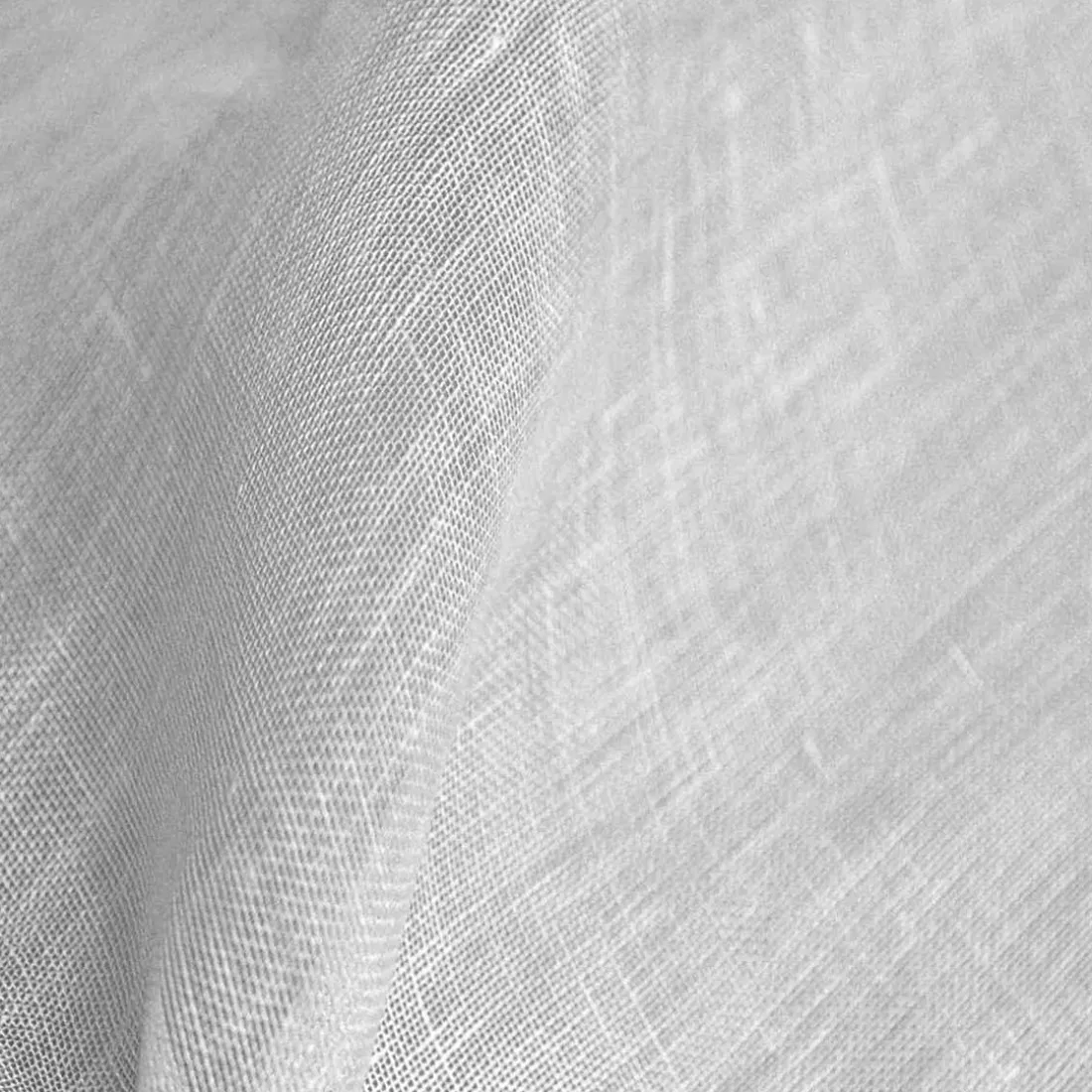 Voilage en Étamine 100%Lin Blanc 140X260 cm LINA